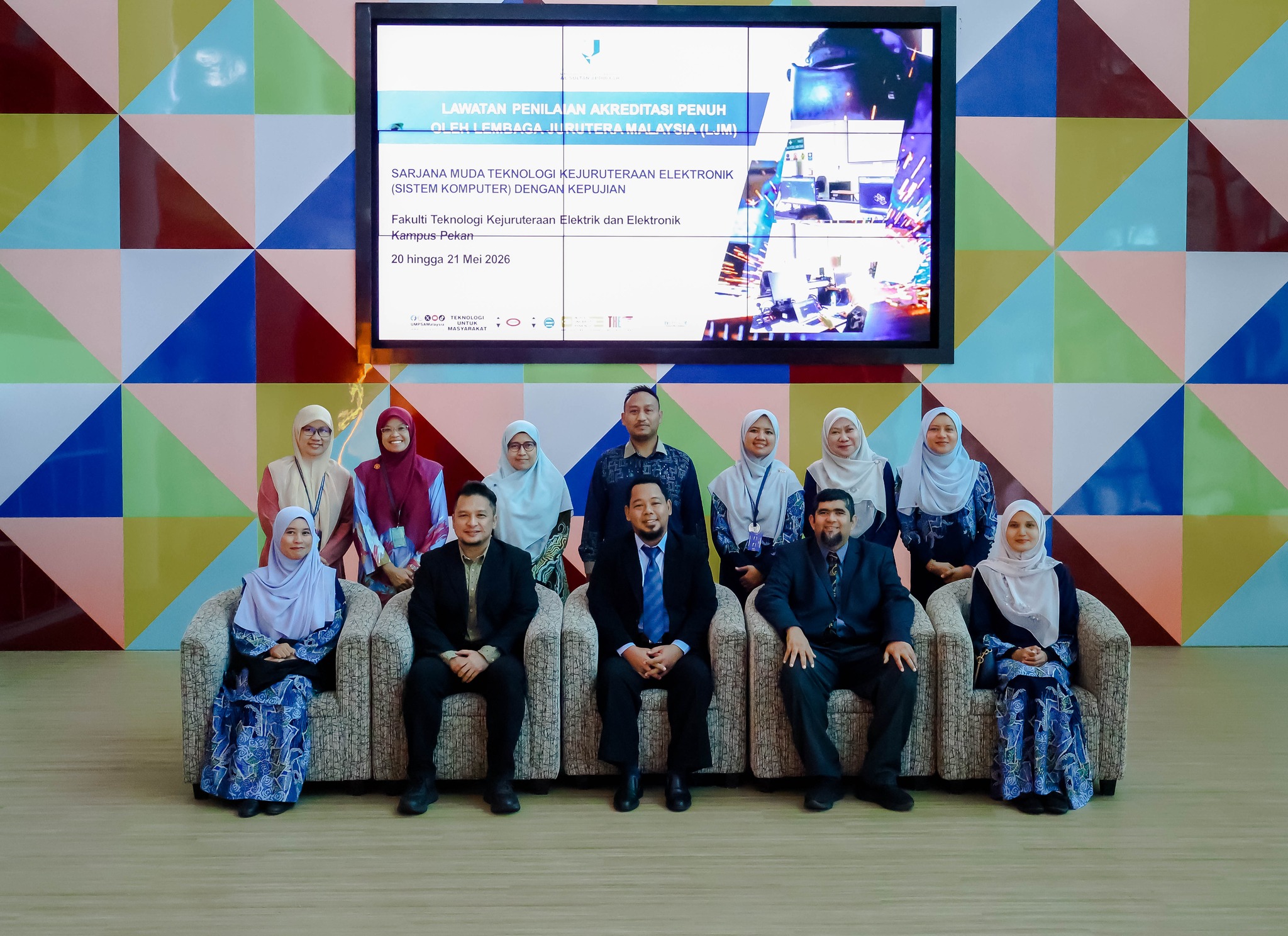 Lawatan Penilaian Akreditasi Penuh program akademik Prasiswazah oleh Engineering Technology Accreditation Council (ETAC), Lembaga Jurutera Malaysia (LJM)